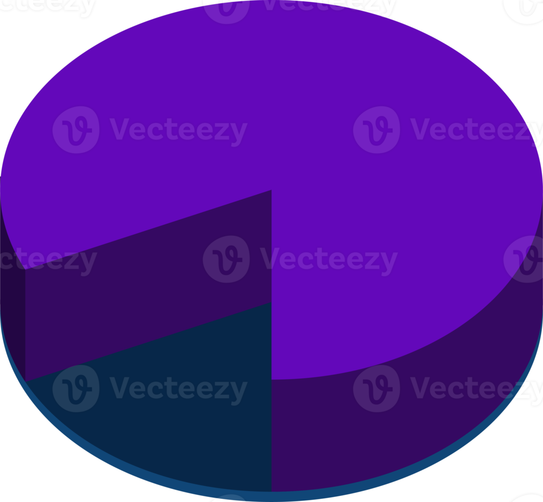 3d pie chart percentage .Infographic isometric puzzle circular template.report, business analytics, data png