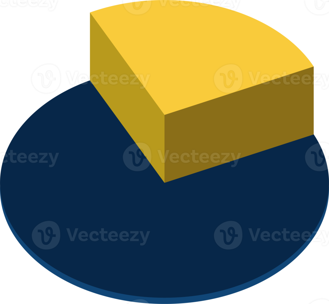 3d pie chart percentage .Infographic isometric puzzle circular template.report, business analytics, data png