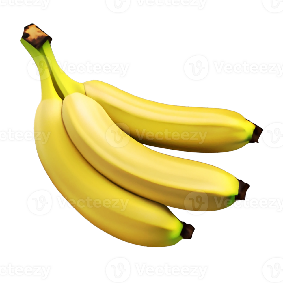 yellow banana bunch png