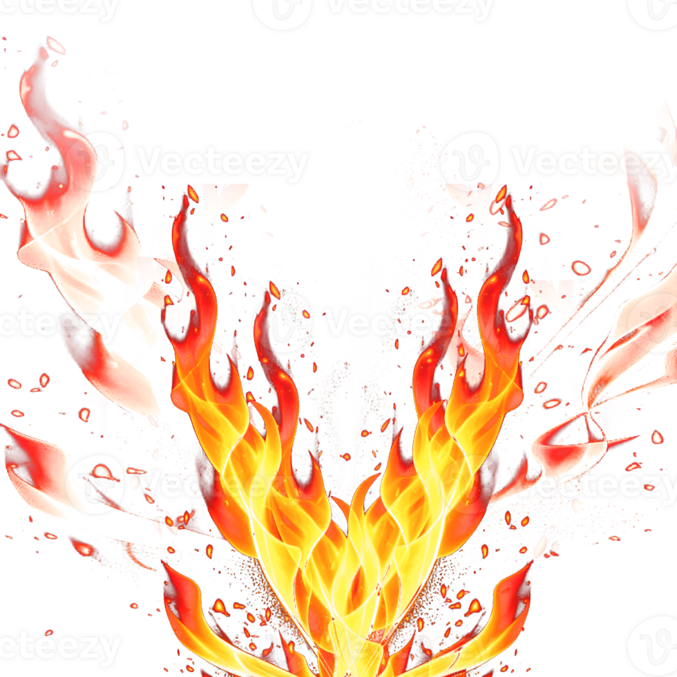 fire flame effect png