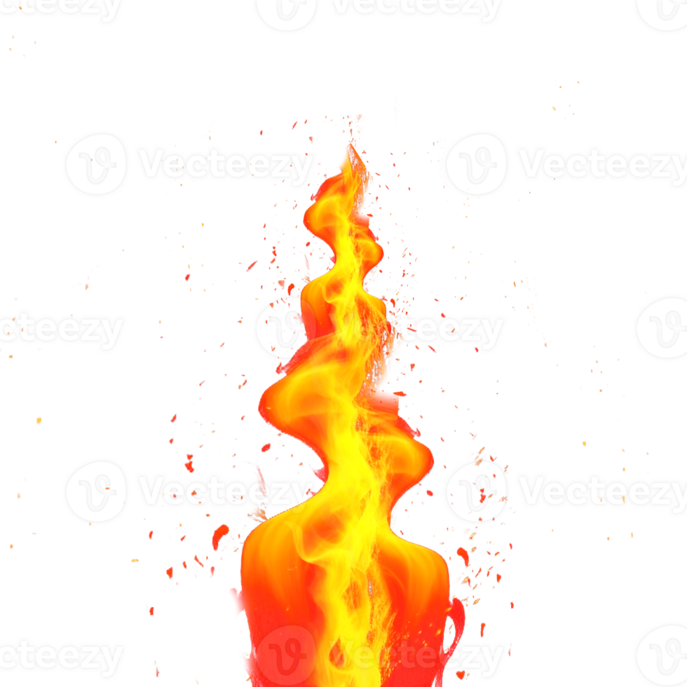 brand flamma effekt png