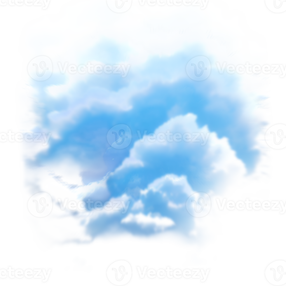 wit wolk geïsoleerd png