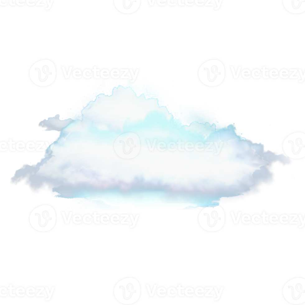 bianca nube isolato png