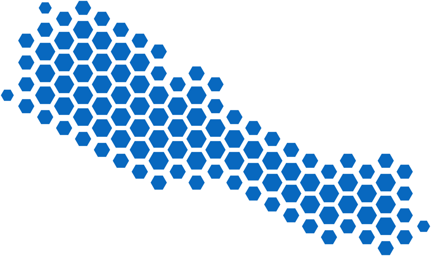 hexagon shape nepal map. png