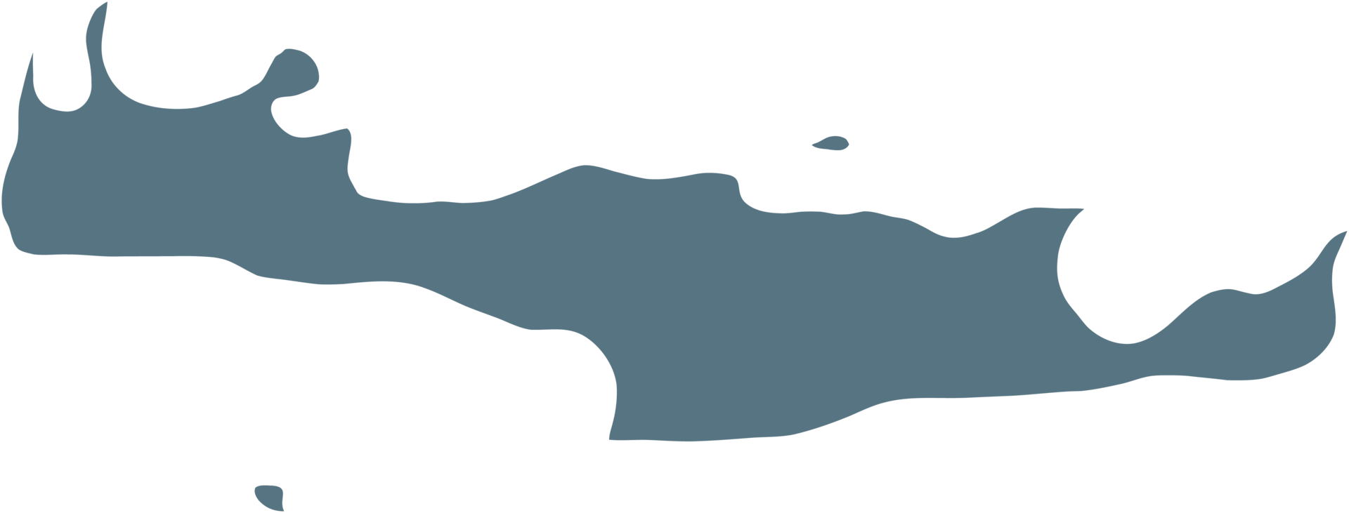 doodle freehand drawing of crete island map. png