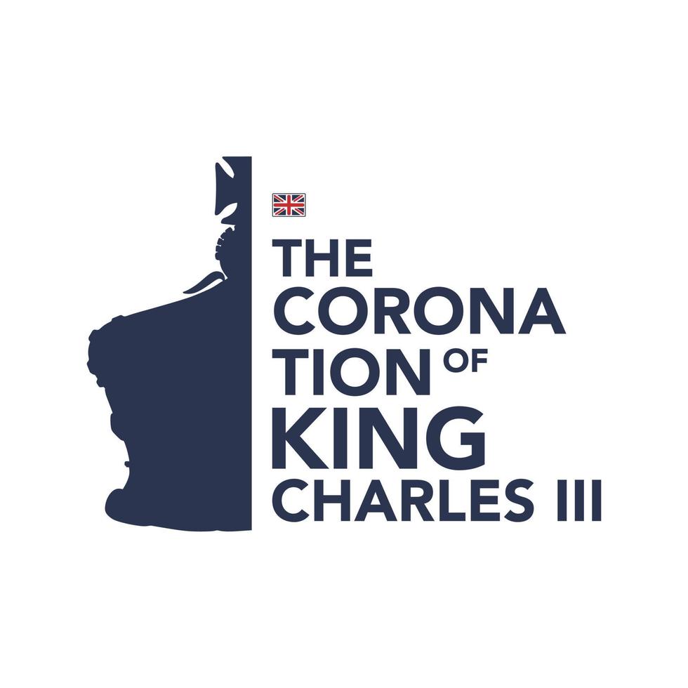 The Coronation of King Charles III Vector