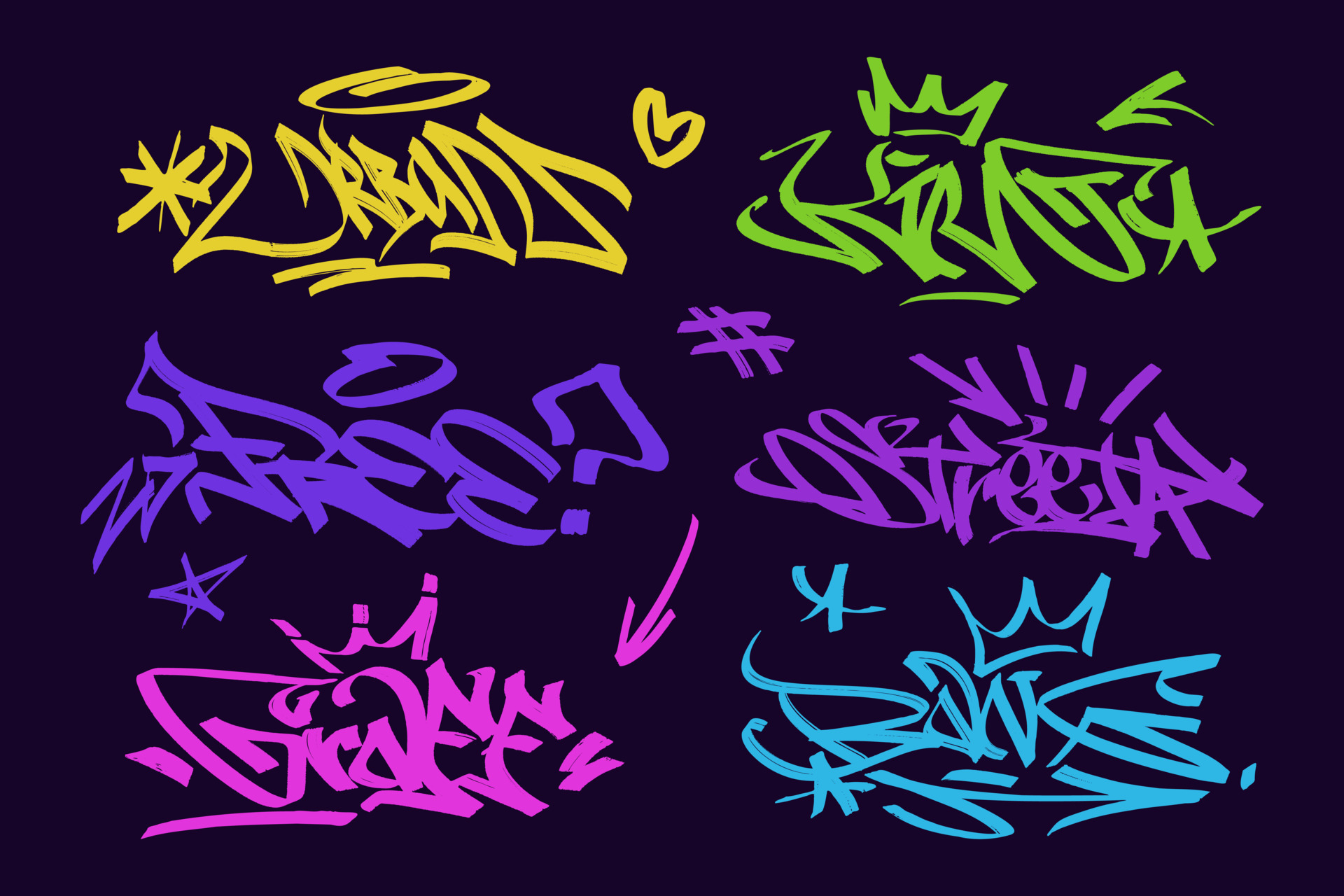 Sprawdzian Przyrodo Witaj Klasa 5 Mój Organizm multicolored graffiti with letters, bright colored lettering tags in