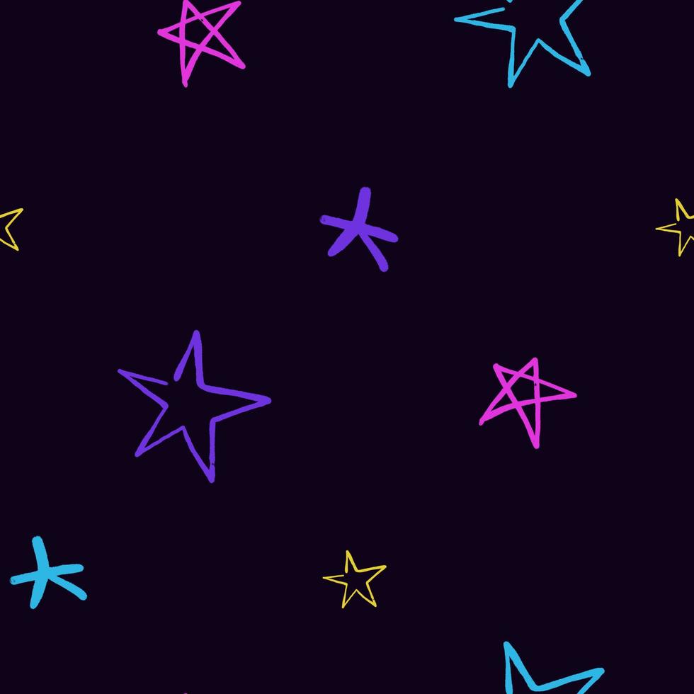 pintada estrellas. icono conjunto rociar etiqueta estilo vector