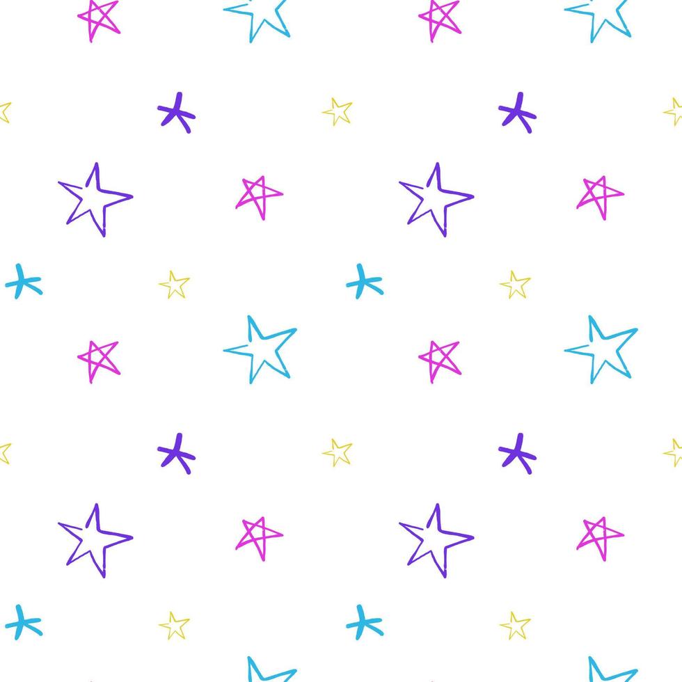 Graffiti stars. Icon set spray tag style vector