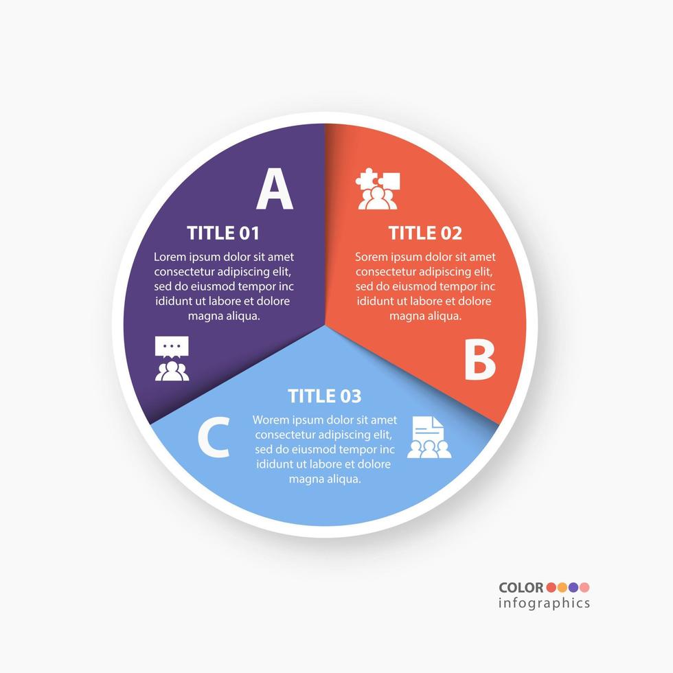 Infographic diagram Page template with four steps or parameters, the scheme of the process. EPS 10 vector