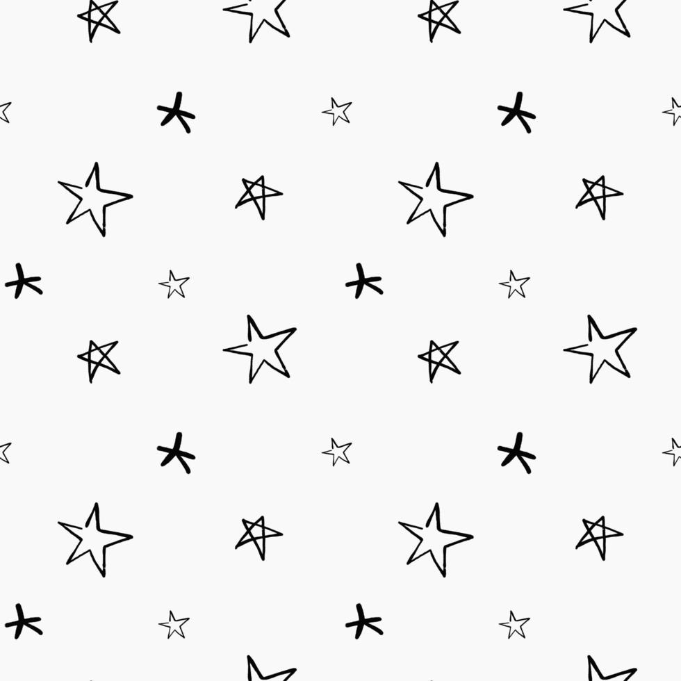 Graffiti stars. Icon set spray tag style vector