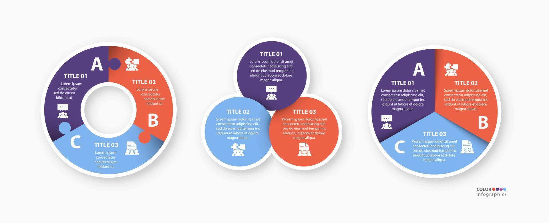 Infographic diagram Page template with four steps or parameters, the scheme of the process. EPS 10 vector