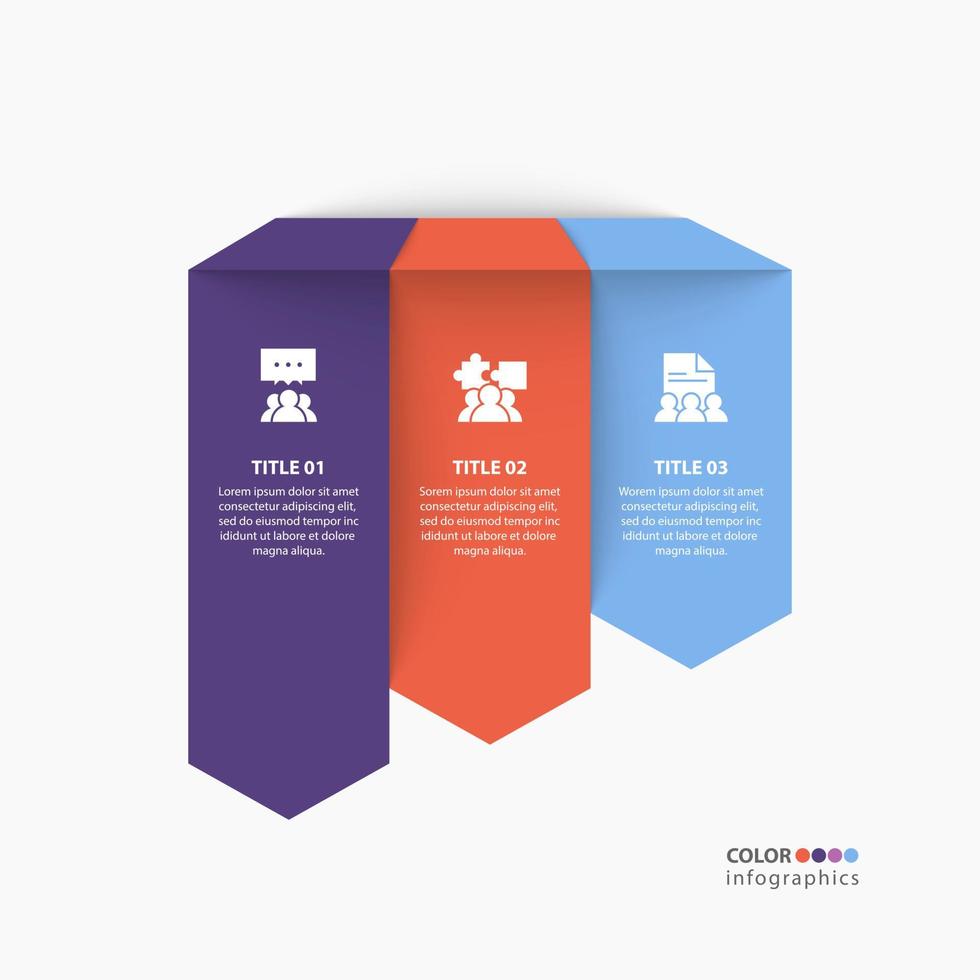 Infographic diagram Page template with four steps or parameters, the scheme of the process. EPS 10 vector