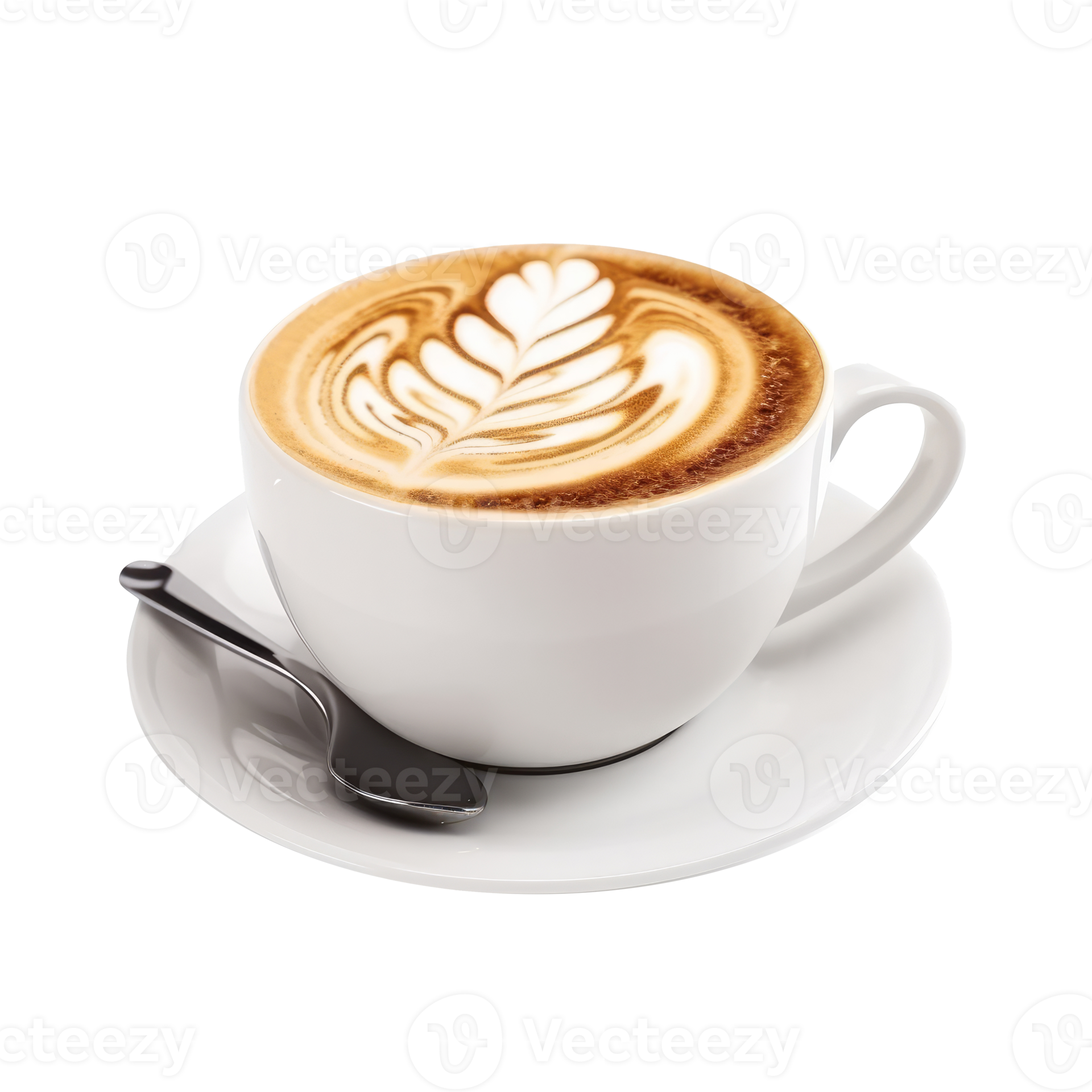 Cappuccino cup isolated. 23207238 PNG