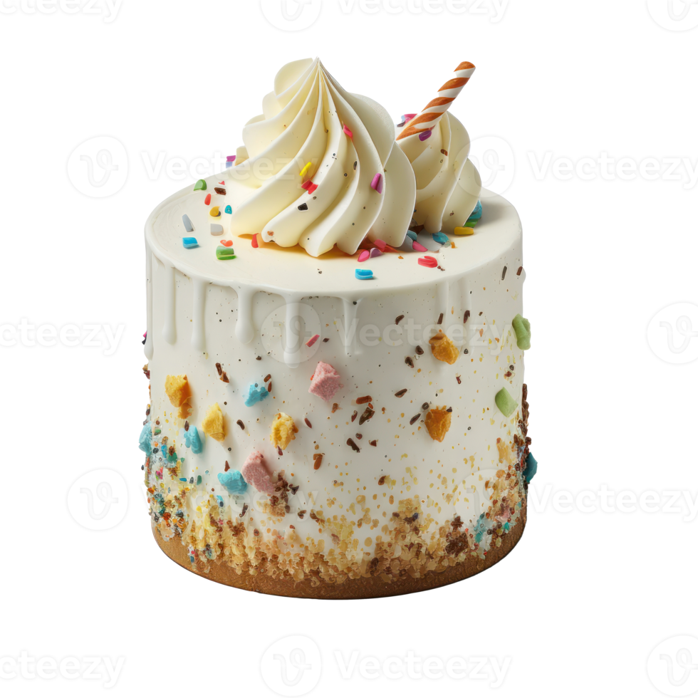 Happy Birthday background with cake. png