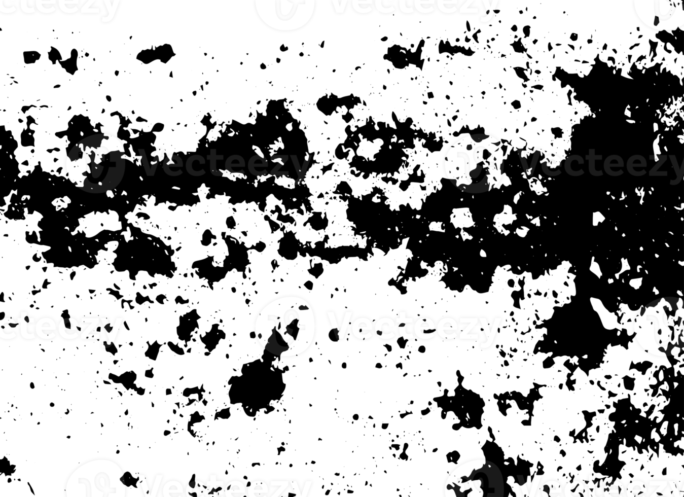 Rustic grunge texture with grain and stains. Abstract noise background. PNG graphic illustration with transparent background.