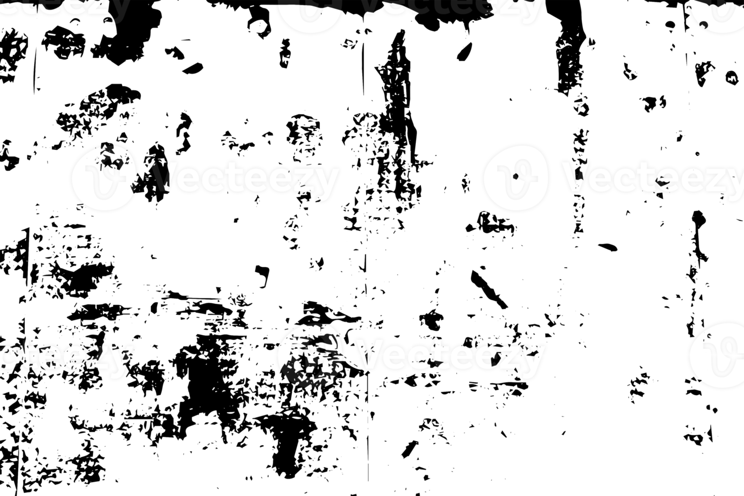 Rustic grunge texture with grain and stains. Abstract noise background. PNG graphic illustration with transparent background.