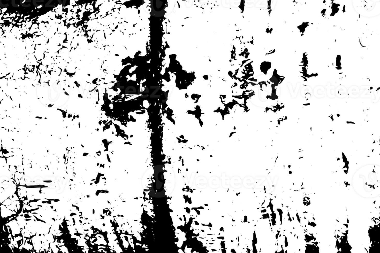 Rustic grunge texture with grain and stains. Abstract noise background. PNG graphic illustration with transparent background.