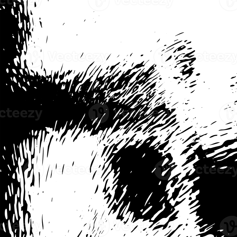 Rustic grunge texture with grain and stains. Abstract noise background. PNG graphic illustration with transparent background.