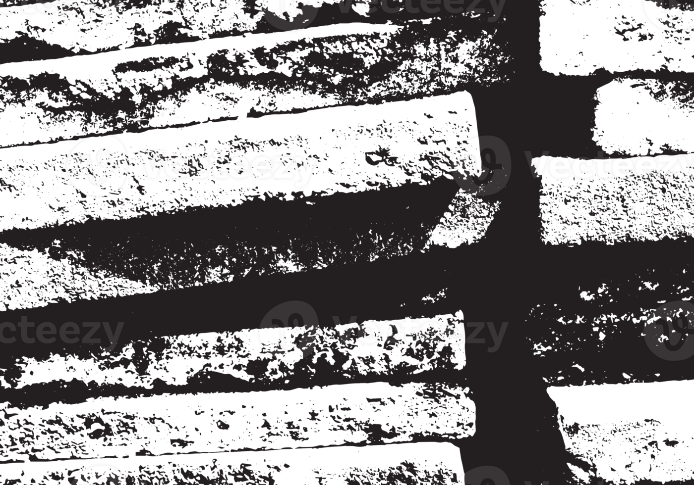 Rustic grunge texture with grain and stains. Abstract noise background. PNG graphic illustration with transparent background.