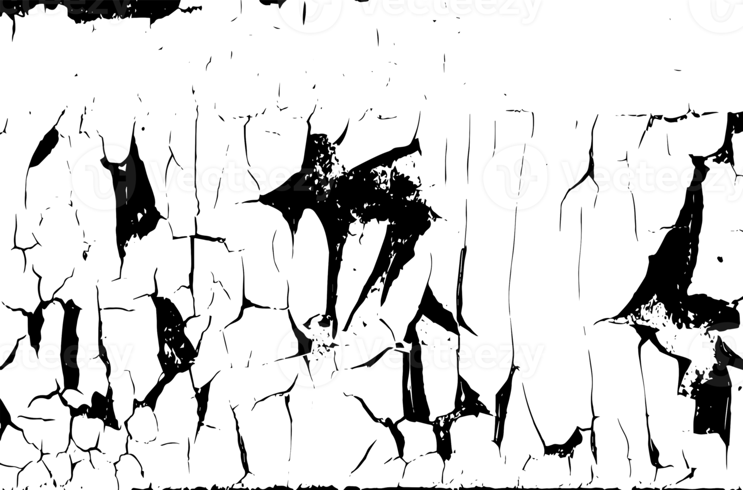 Rustic grunge texture with grain and stains. Abstract noise background. PNG graphic illustration with transparent background.