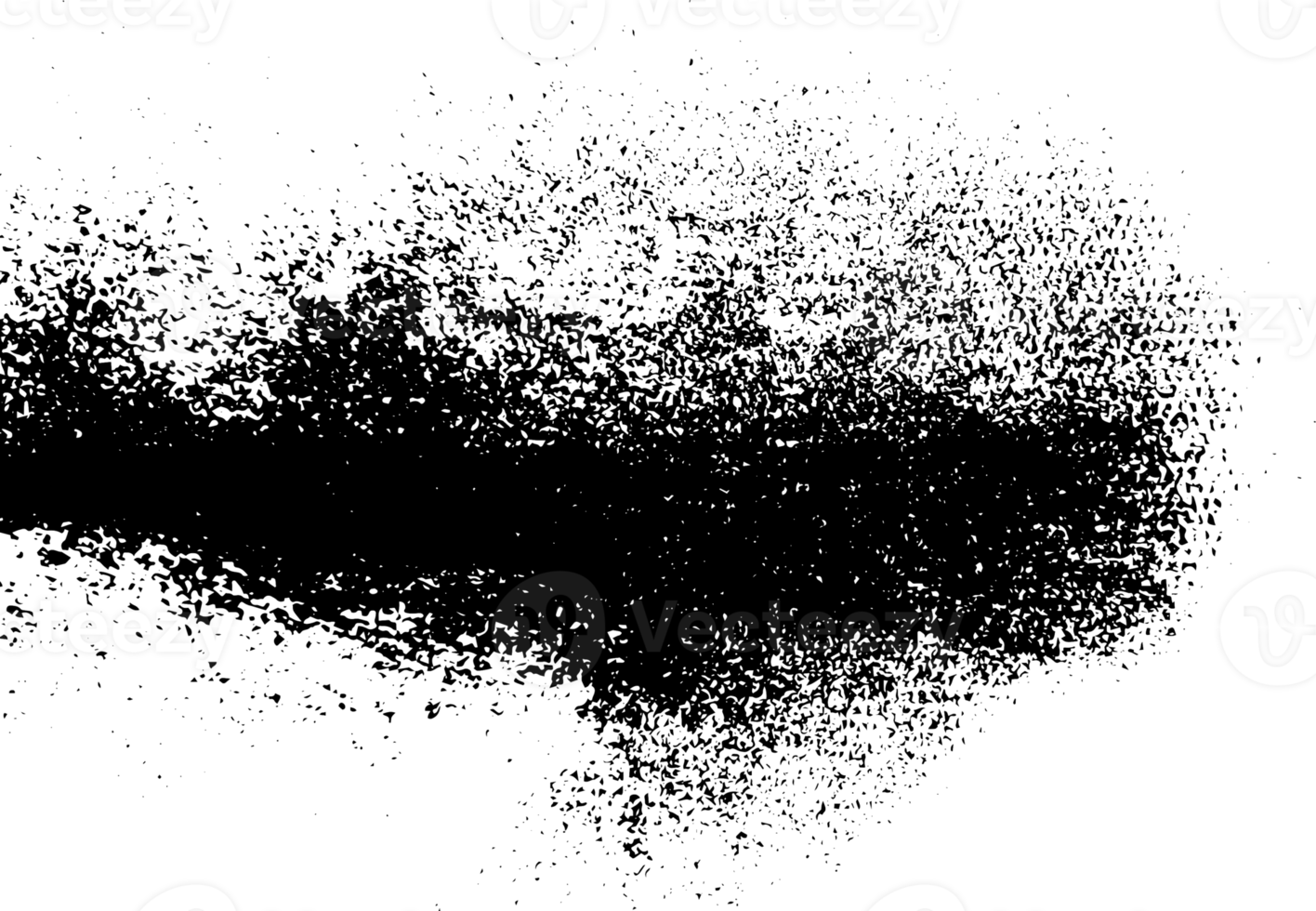 Rustic grunge texture with grain and stains. Abstract noise background. PNG graphic illustration with transparent background.