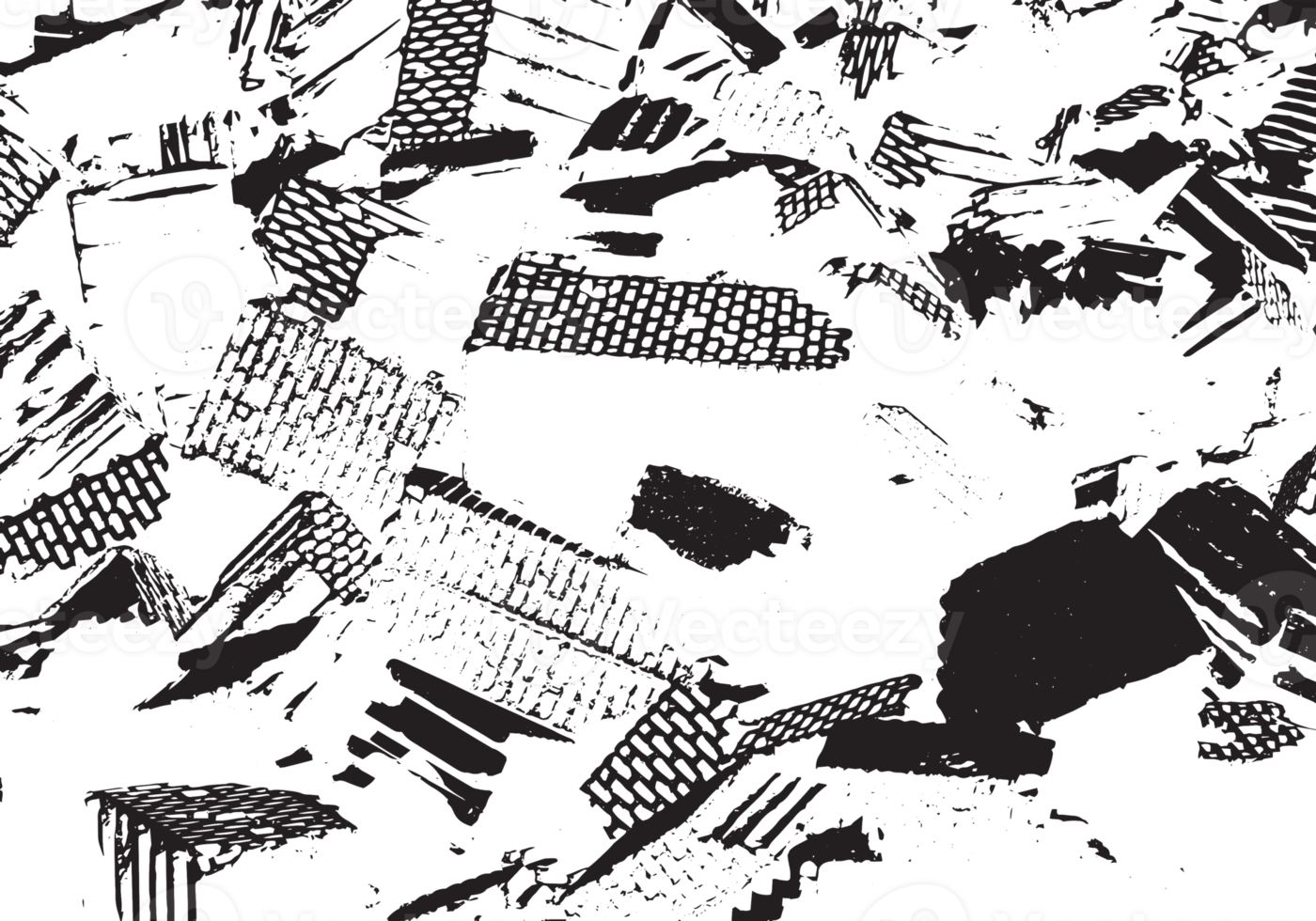 rústico grunge textura com grão e manchas. abstrato ruído fundo. png gráfico ilustração com transparente fundo.