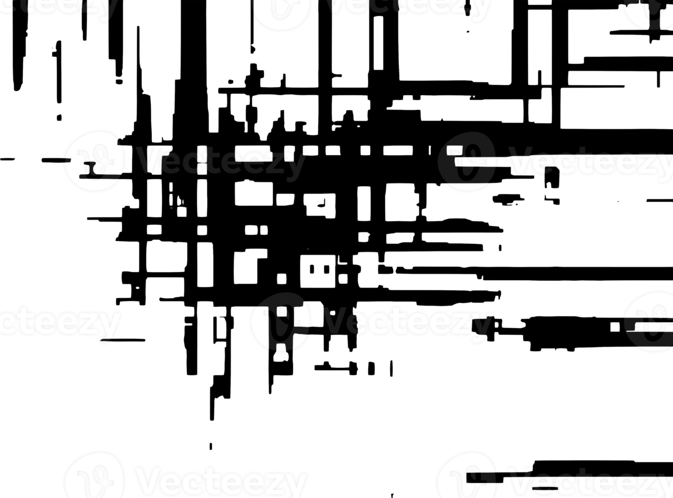 Grunge stripes and lines texture background. Abstract overlay. PNG graphic illustration with transparent background.