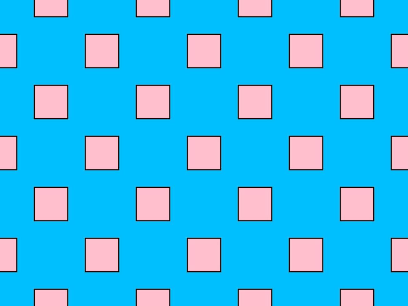 pink color squares over deep sky blue background vector