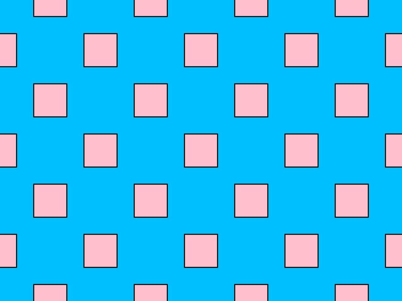 pink color squares over deep sky blue background vector