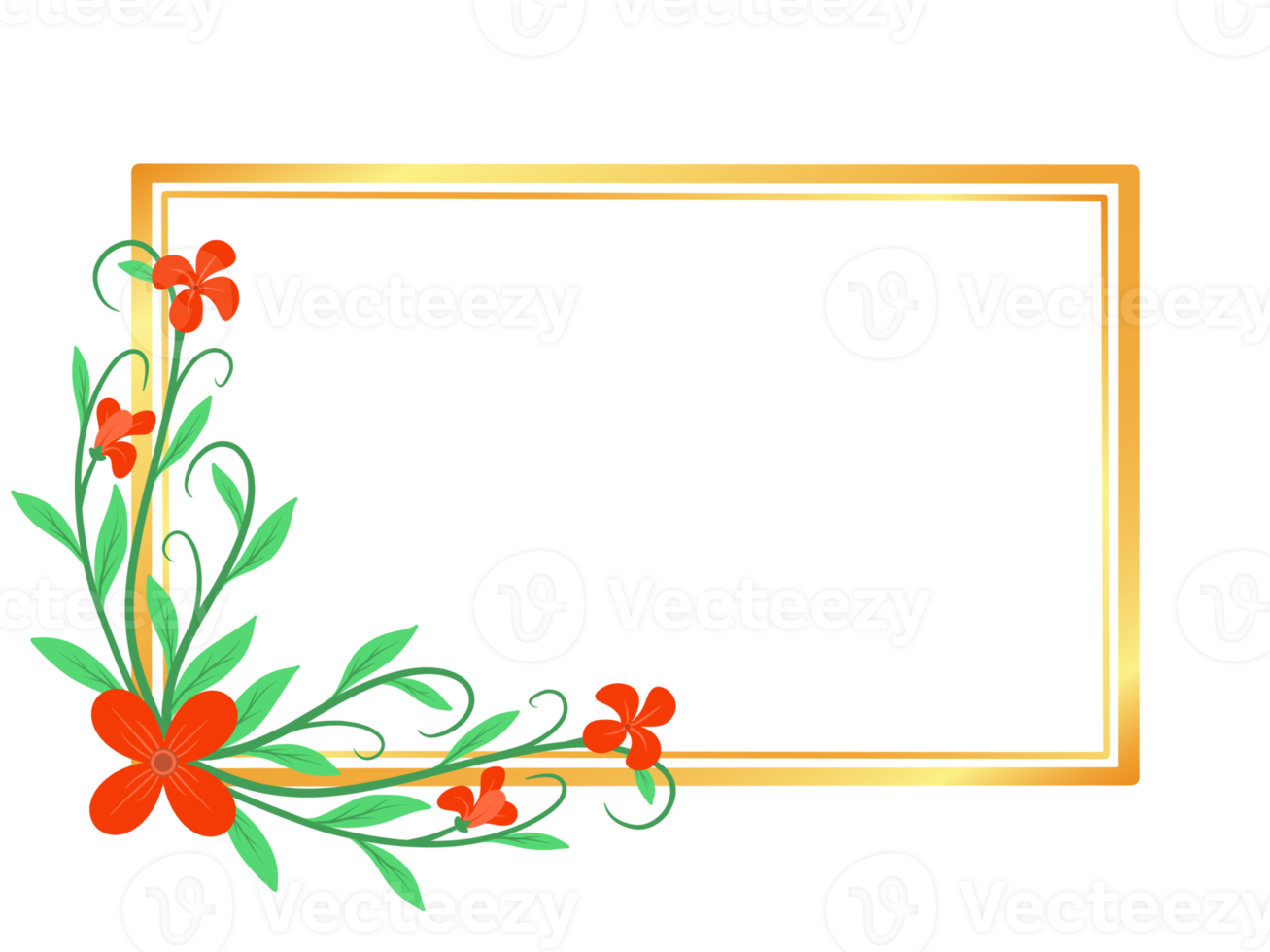 Frame Flower Background png