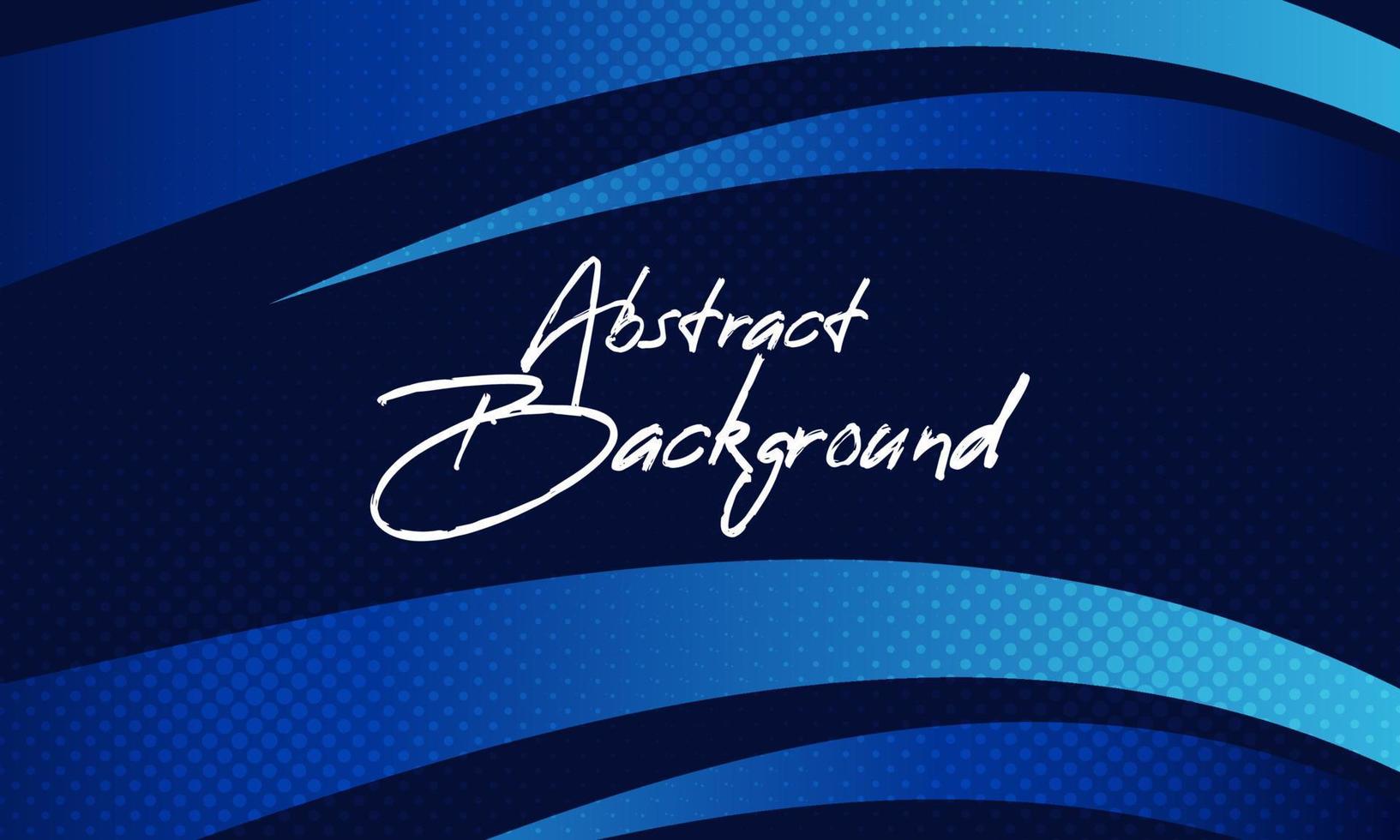 Abstract Gradient Blue Curved Background vector