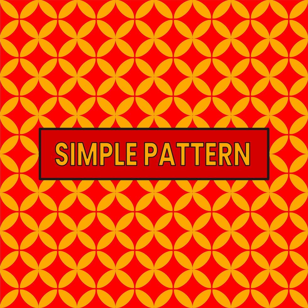 simple pattern vector illustrations