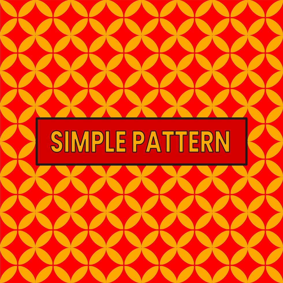 simple pattern vector illustrations