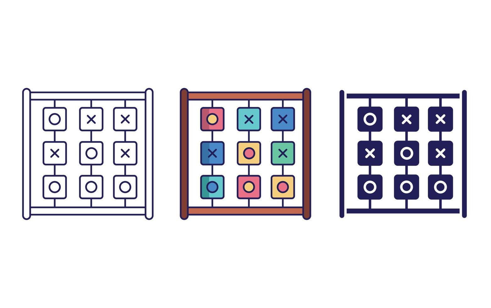Tic Tac Toe vector icon