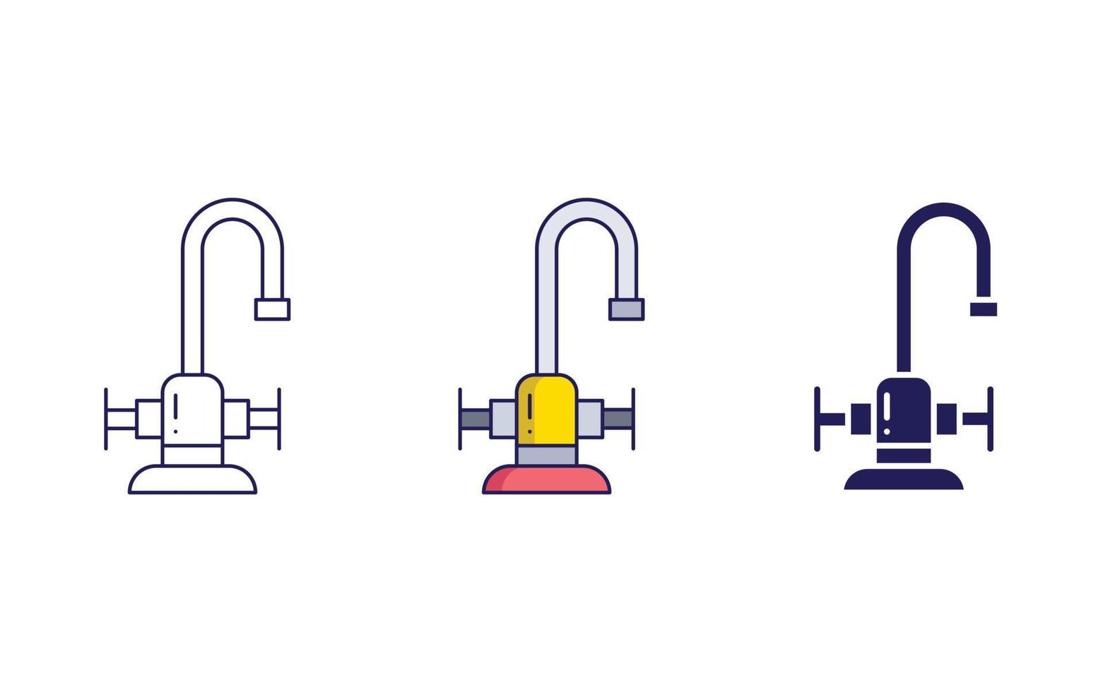 Faucet vector icon