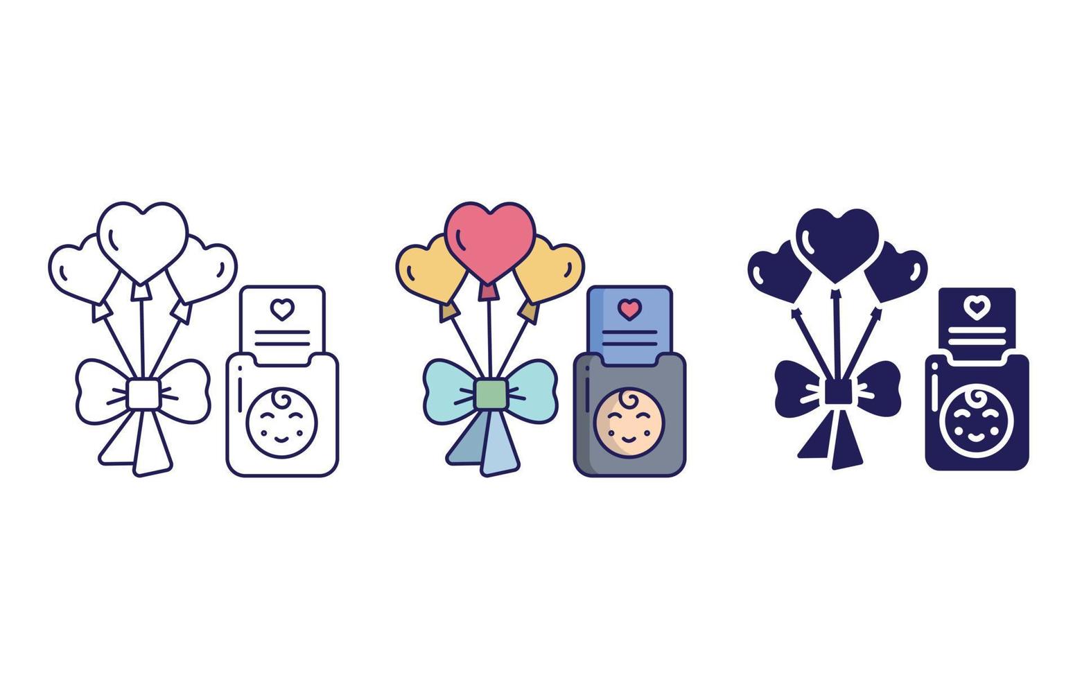 Baby Shower vector icon