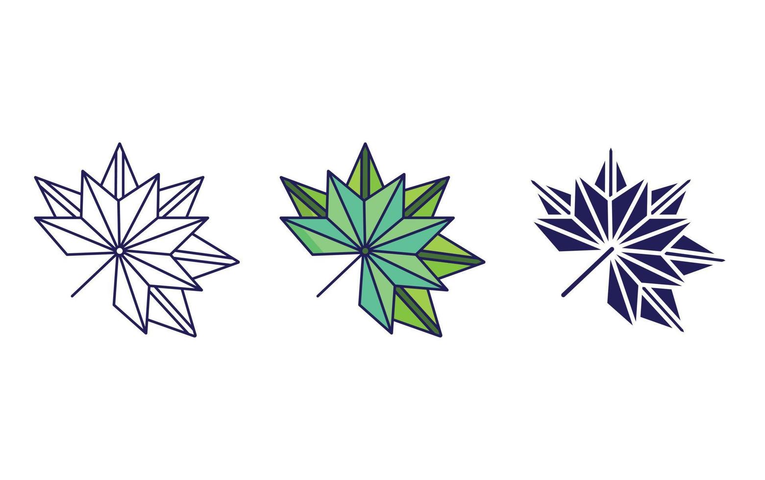 Leaf vector icon