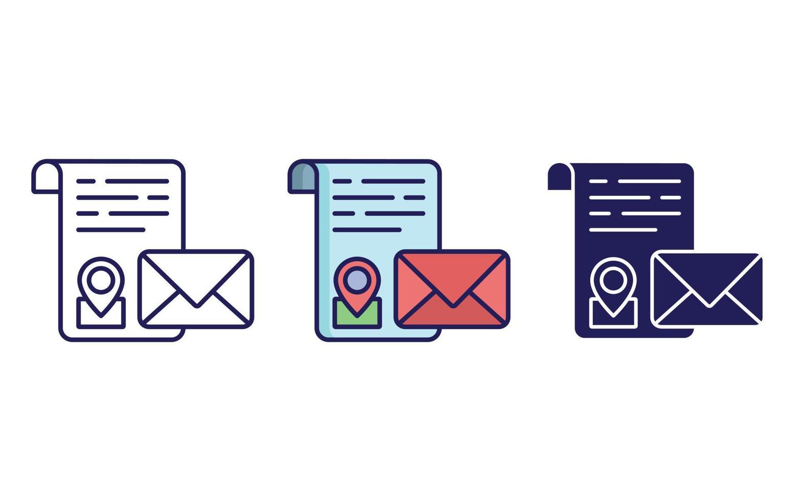 Letter vector icon