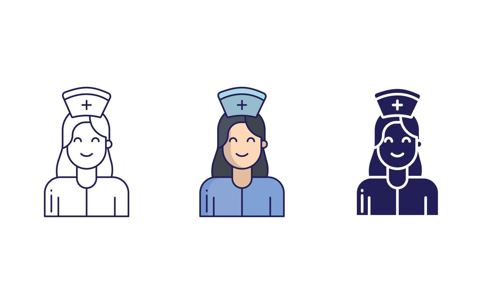 Nurse vector icon