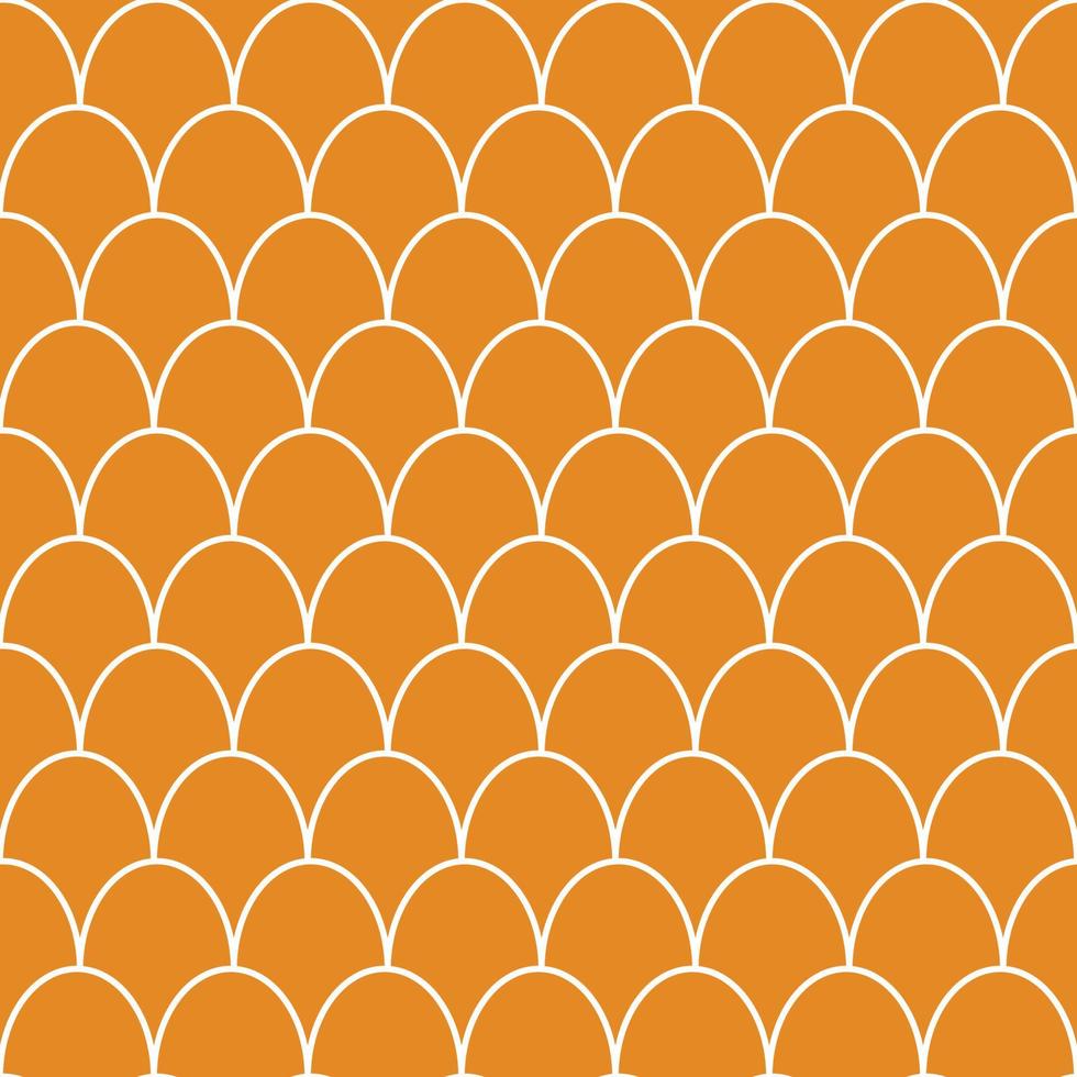 Fish scale seamless pattern vector