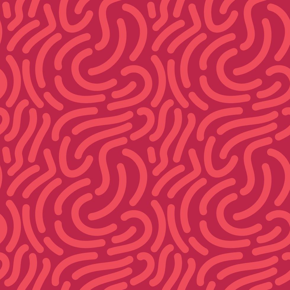 Seamless abstract pattern with curved lines, a maze. Design for fabric, Wallpaper, and cards . vector