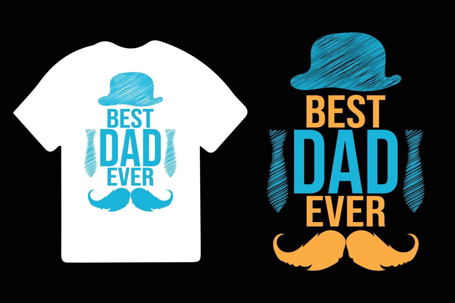 Daddy t-shirts design, Father's day, Happy Father's Day, Father's day T-shirt design. vector