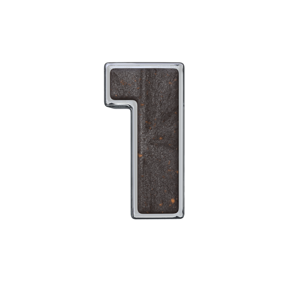 Number 1 3D render transparent background 23212585 PNG