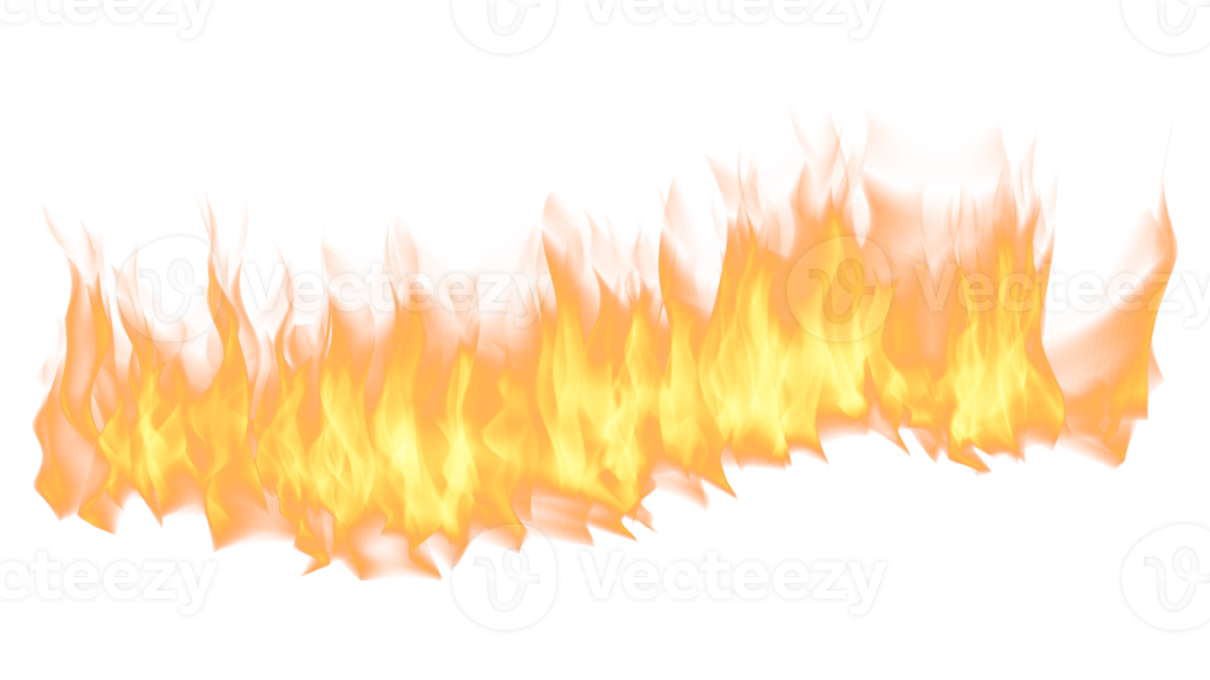 de vlam van brand brandend rood heet vervagen PNG beeld