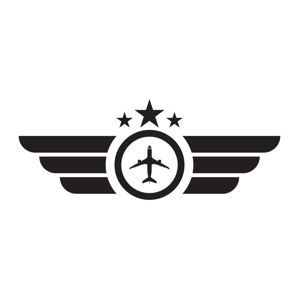 Aviation icon, vector illustration