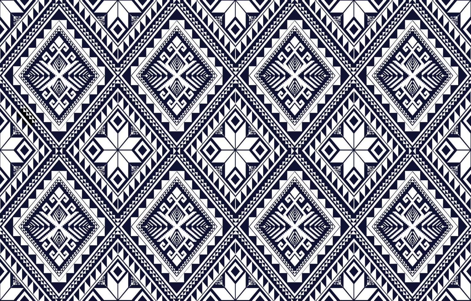 Geometric Ethnic pattern vector. African, American, Mexican, Western Aztec motif striped and bohemian pattern. designed for background,wallpaper,print, carpet,wrapping,tile,batik.vector illustratoin. vector