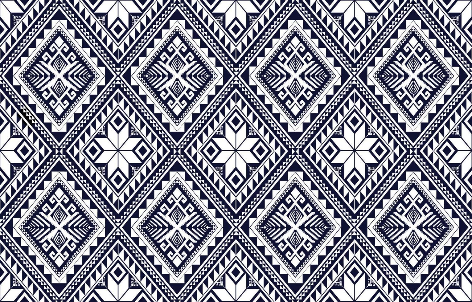 Geometric Ethnic pattern vector. African, American, Mexican, Western Aztec motif striped and bohemian pattern. designed for background,wallpaper,print, carpet,wrapping,tile,batik.vector illustratoin. vector