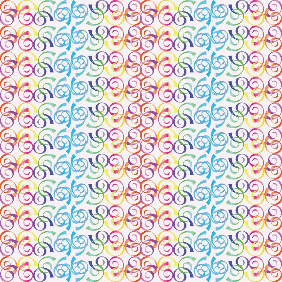 Luxe Rounded Patterns vector