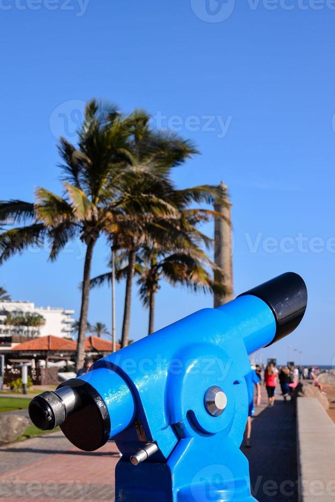 un playa telescopio foto